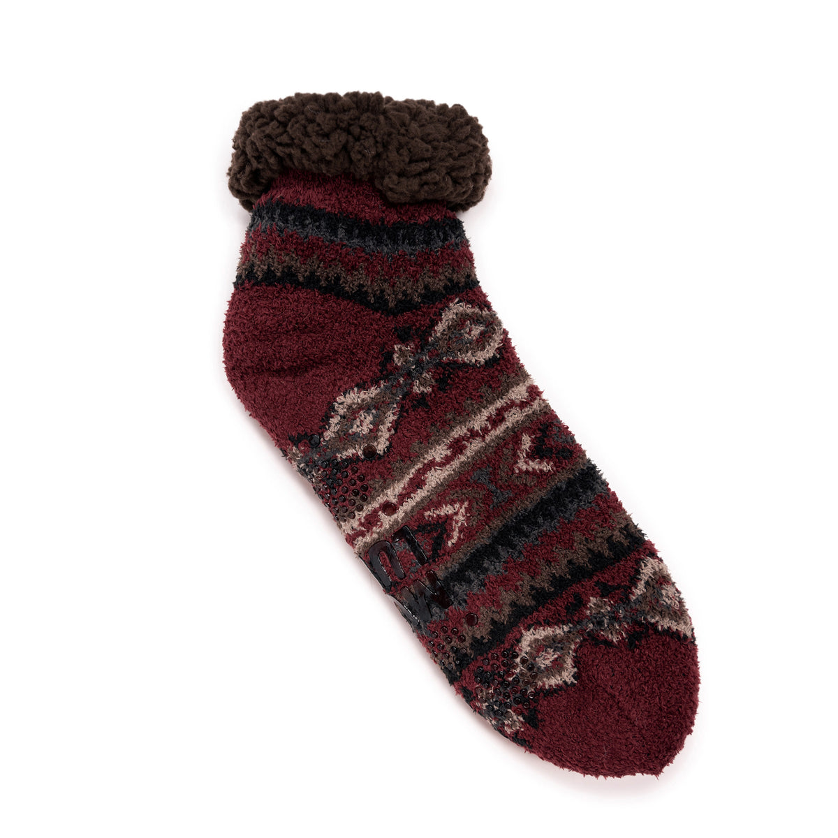 Muk Luks Set of hot 3 Ankle Cabin Slipper Socks Size L/XL Made in the USA NWT NEW