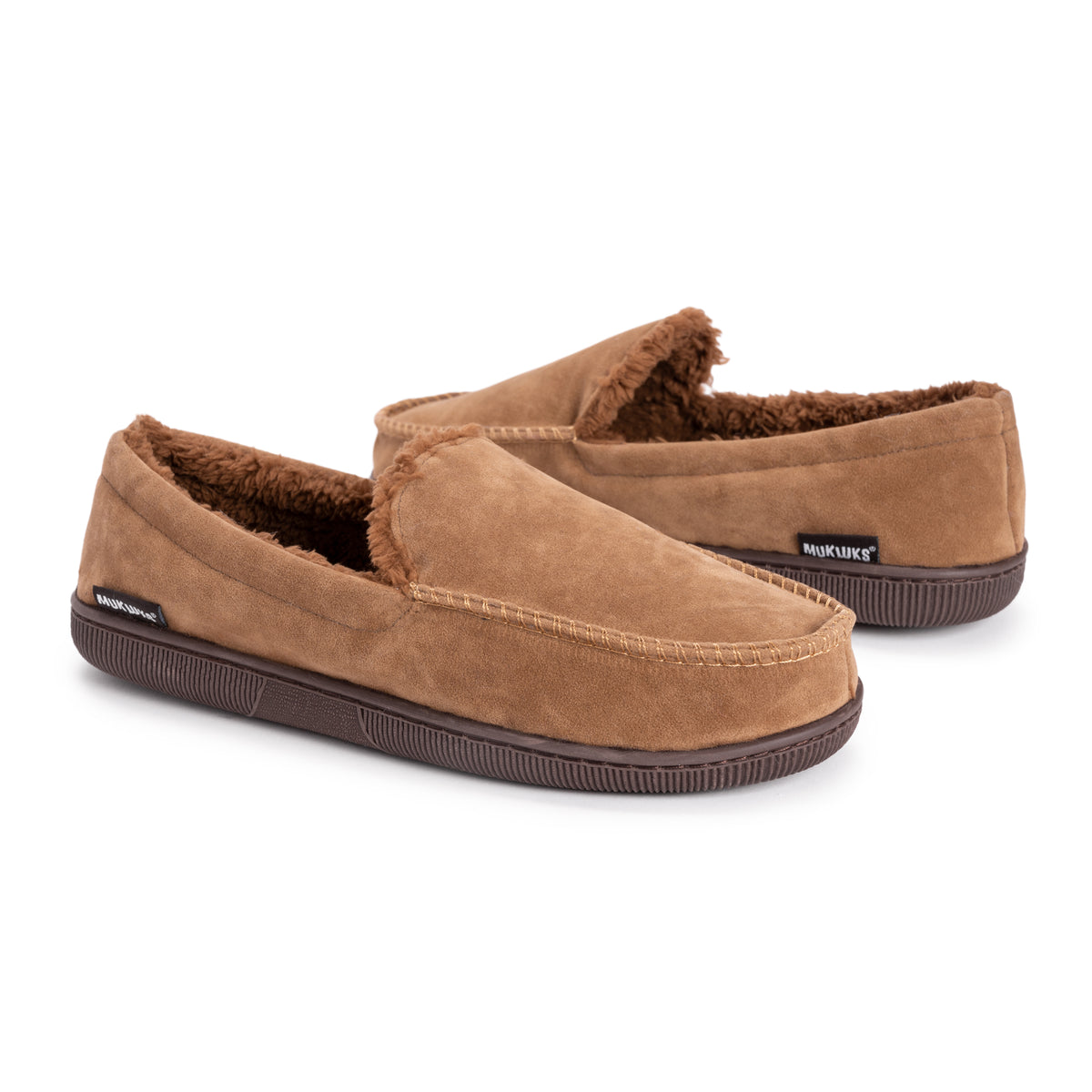 Classic suede sales moccasin slippers