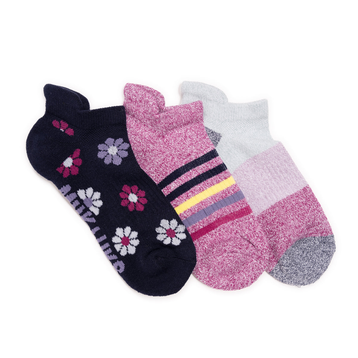 RUPA ROCK SPANDEX ANKLE SOCKS ASSORTED COLOUR PACK OF 3