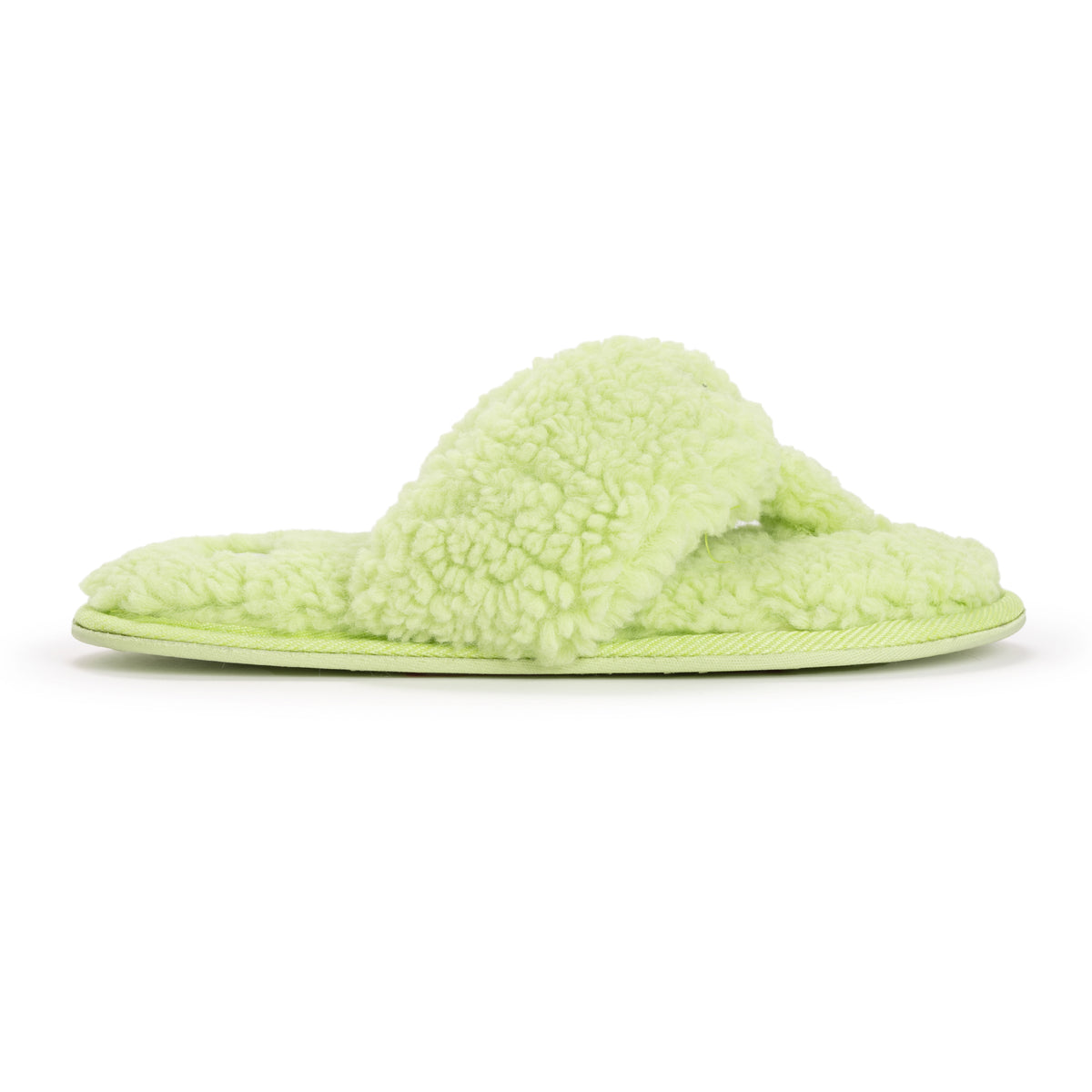 Women's Fuzzy Plush Thong Slippers