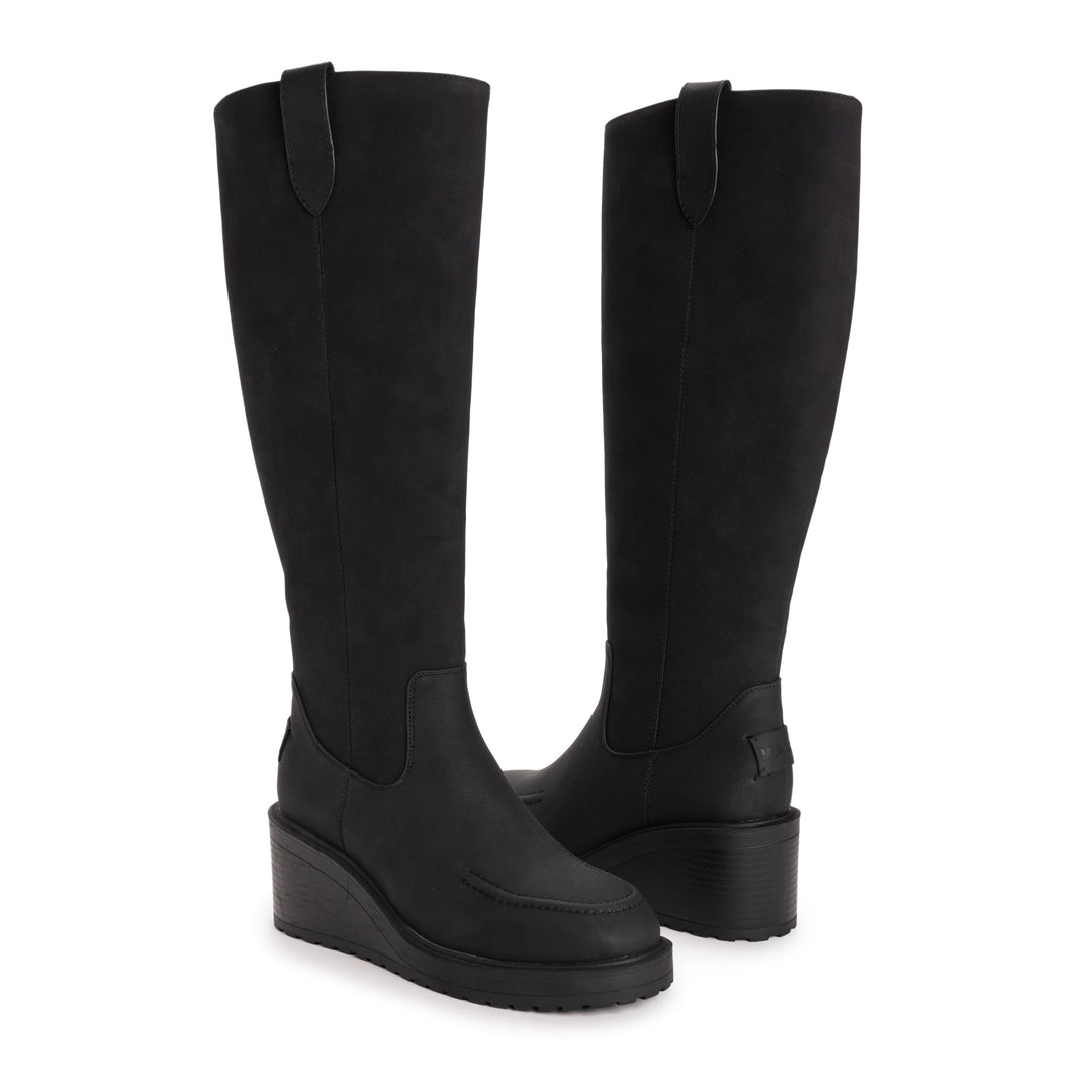 High wedge boots clearance
