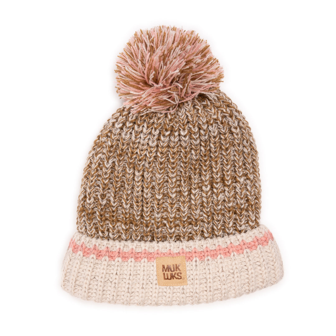 Women s Marled Chunky Stitch Hat MUK LUKS