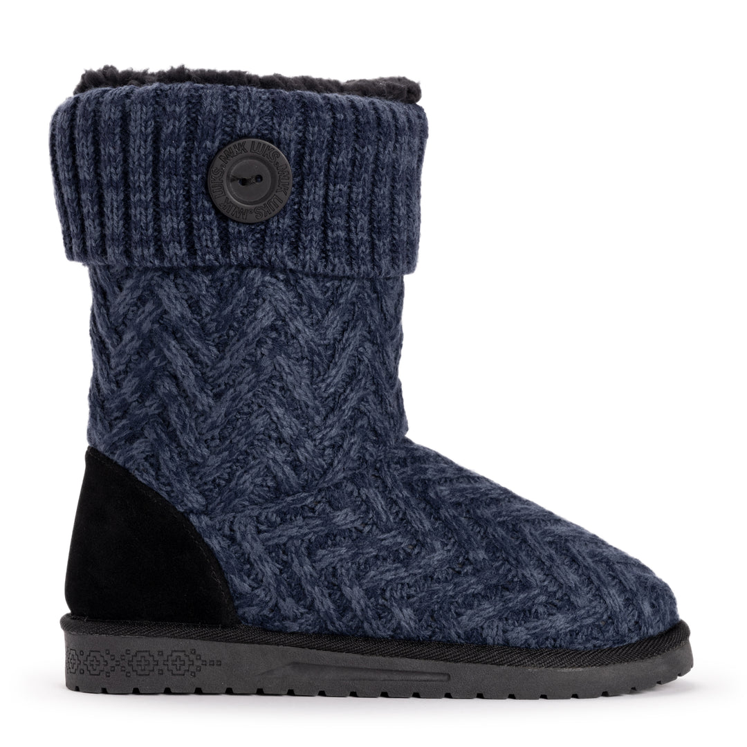 Muk luks sweater knit boots deals