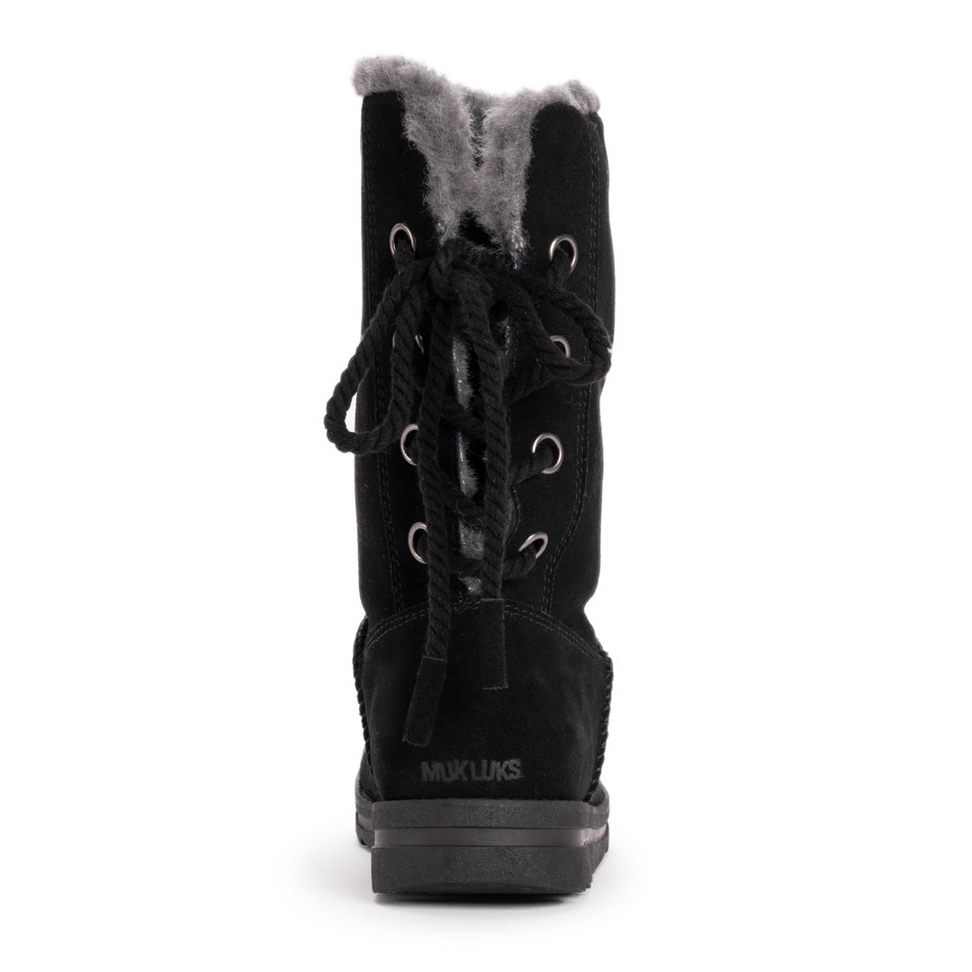 Muk Luks Suede retailer Ziggy Rodeo Water Resistant Boots with Wool Lining & Memory Foam