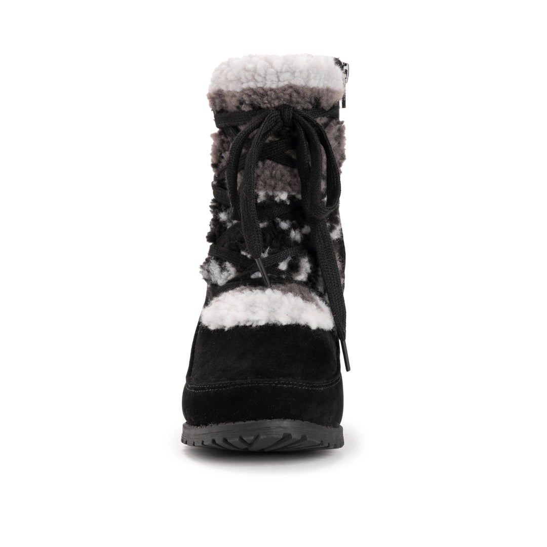 Women s Lacy Lilah Boots Black MUK LUKS